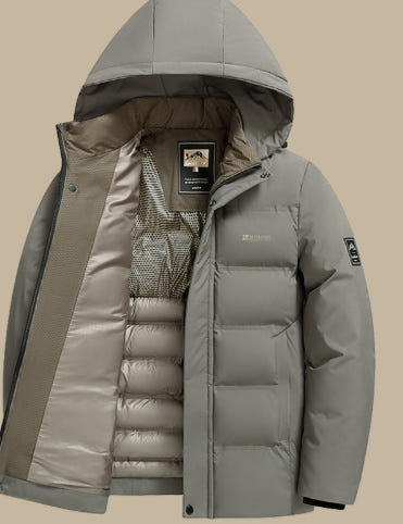 Warm And Fleece Thickened Down Jacket